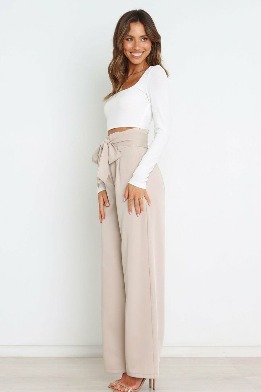 Clothing * | Petal & Pup Exclusive Kieran Pants Beige