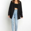 Clothing * | Petal & Pup Hot Sale Felipe Blazer Black