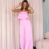 Clothing * | Petal & Pup Bargain Sale Katia Jumpsuit Pink