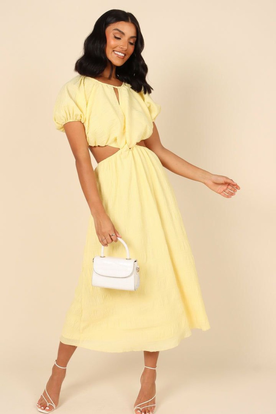 Dresses * | Petal & Pup Exquisite Gifts Ailani Dress Yellow