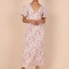 Dresses * | Petal & Pup Best Quality Marlena Dress Red Floral