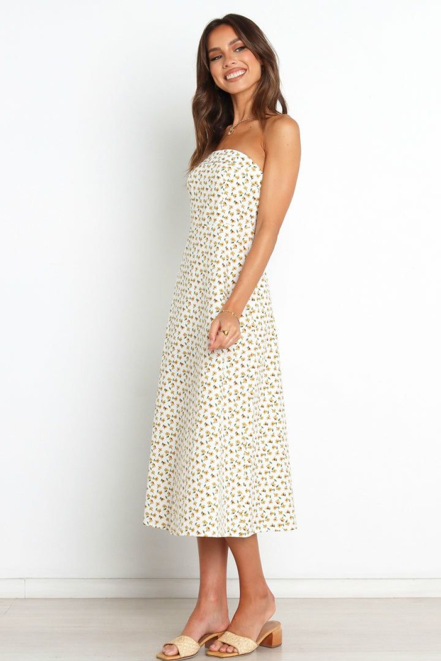 Dresses * | Petal & Pup Best Quality Marianna Dress Yellow