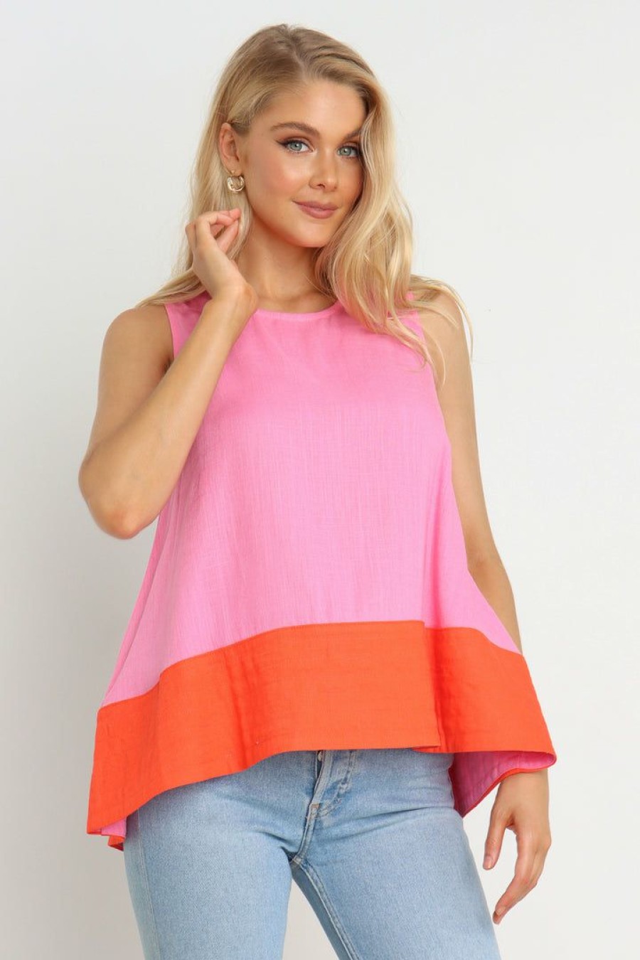 Clothing * | Petal & Pup Exclusive Chloe Top Pink