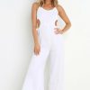 Clothing * | Petal & Pup Discount Willemina Jumpsuit White