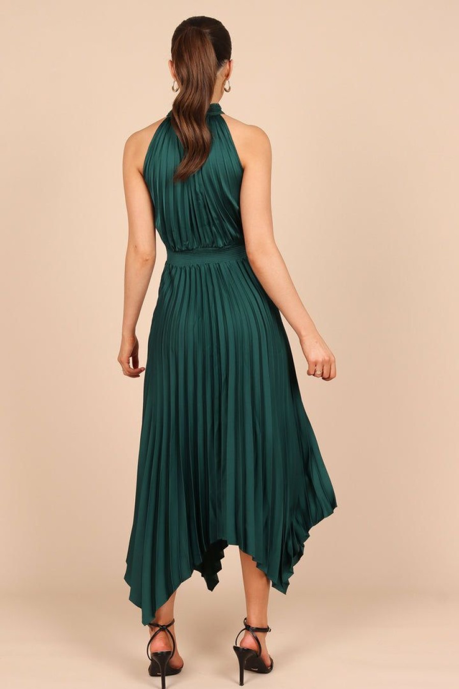 Clothing * | Petal & Pup Bargain Sale Dominique Dress Emerald