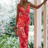 Clothing * | Petal & Pup Promotions Adison Jumpsuit Pink Floral