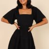 Clothing * | Petal & Pup Best Sellers Jordyn Cut Out Mini Dress Black