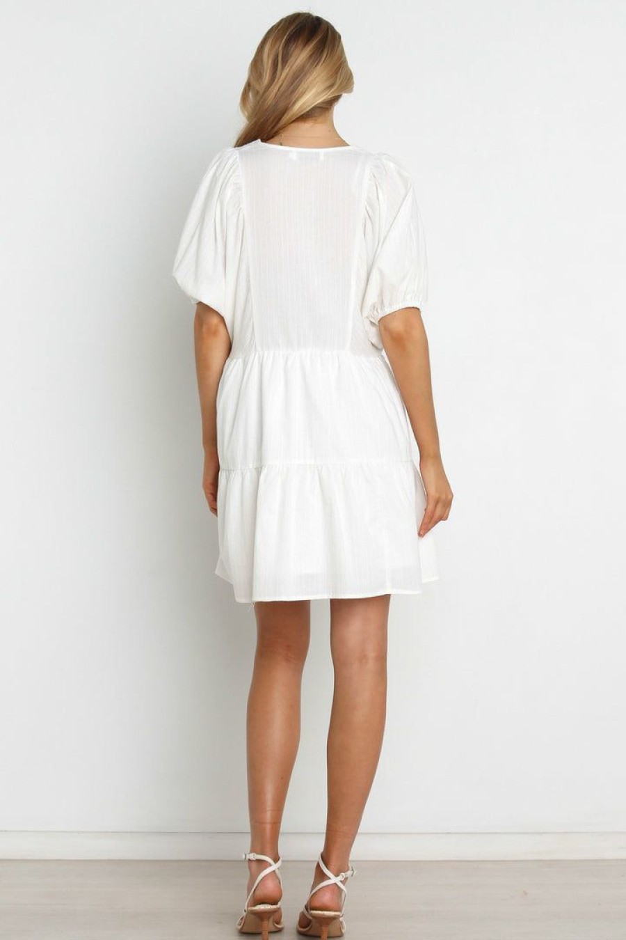 Dresses * | Petal & Pup Discount Gemma Dress White