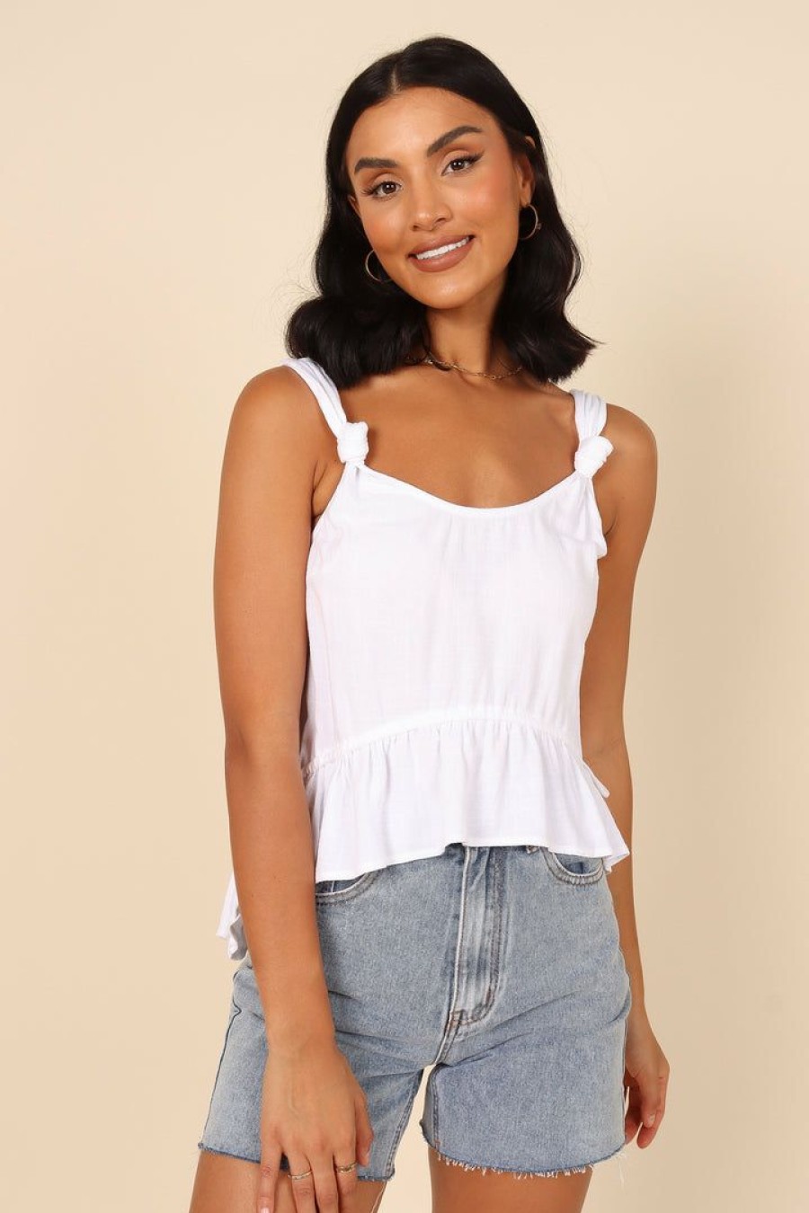 Clothing * | Petal & Pup Typical Style Oakleigh Top White