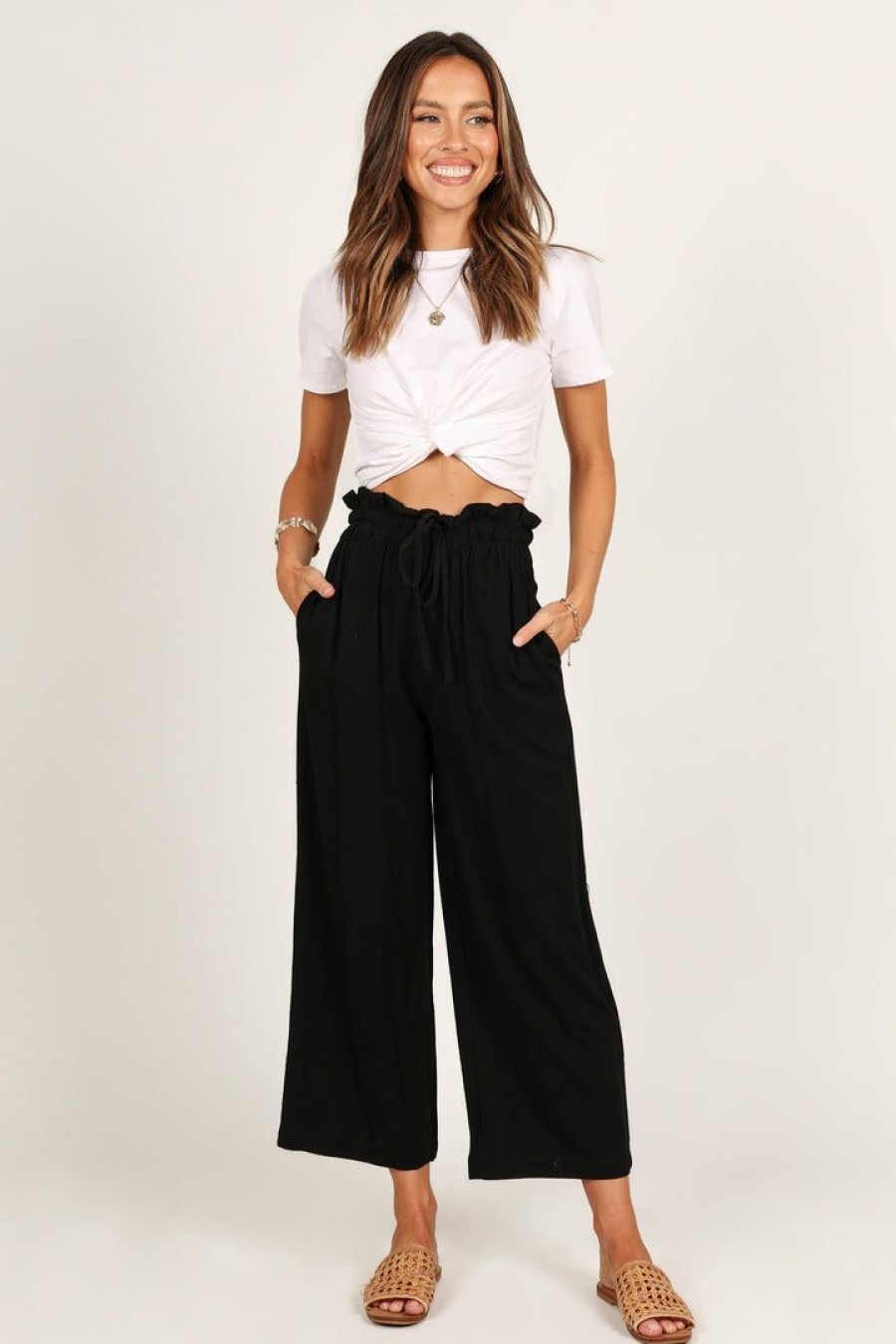 Clothing * | Petal & Pup Bargain Sale Hawthorne Pant Black