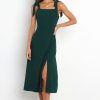 Clothing * | Petal & Pup Hot Sell Laurel Dress Emerald