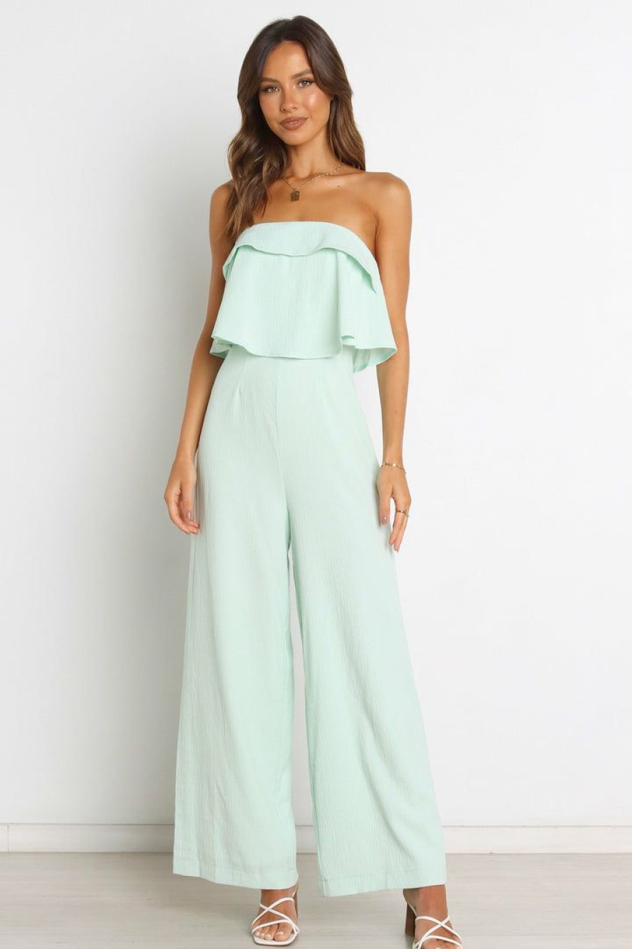 Clothing * | Petal & Pup Hot Sale Katia Jumpsuit Mint