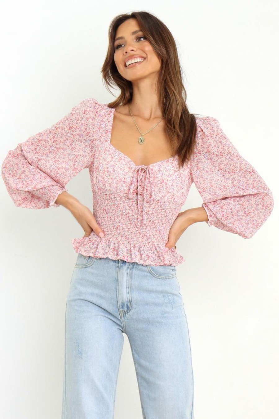 Clothing * | Petal & Pup Cheap Online Missy Top Red